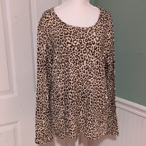 White Stag XXL 20 Animal Print Cheetah Gold Shimmer